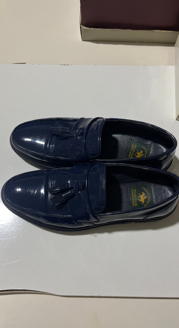 Lacivert Püsküllü Erkek Klasik Ayakkabı - Görsel 2