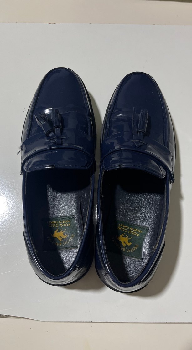 Lacivert Püsküllü Erkek Klasik Ayakkabı - Görsel 3