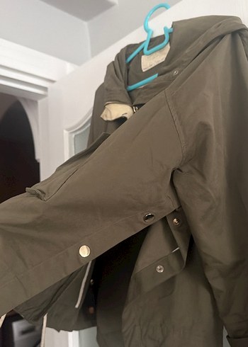 Düğmeli Midi Kadın Ceket - Görsel 6