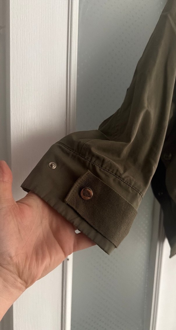 Düğmeli Midi Kadın Ceket - Görsel 3