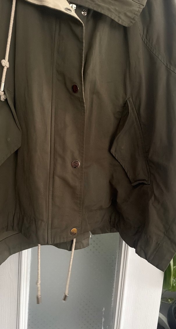 Düğmeli Midi Kadın Ceket - Görsel 5