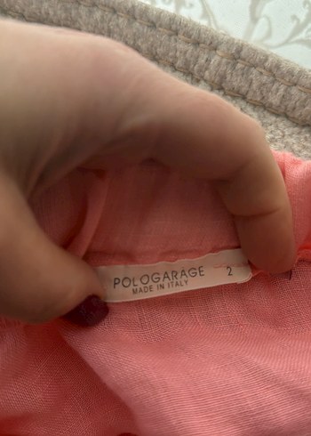 Pembe Uzun Keten Salaş Etek - Görsel 2