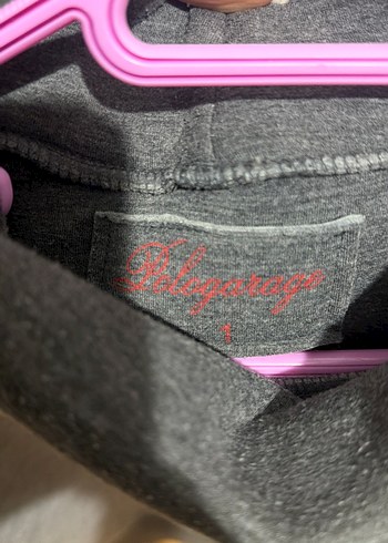 Kadın Gri Kapüşonsuz Sweatshirt - Görsel 2