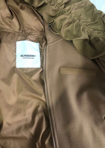 Kadın Bej Kapüşonlu Ruffle Detaylı Ceket - Görsel 4