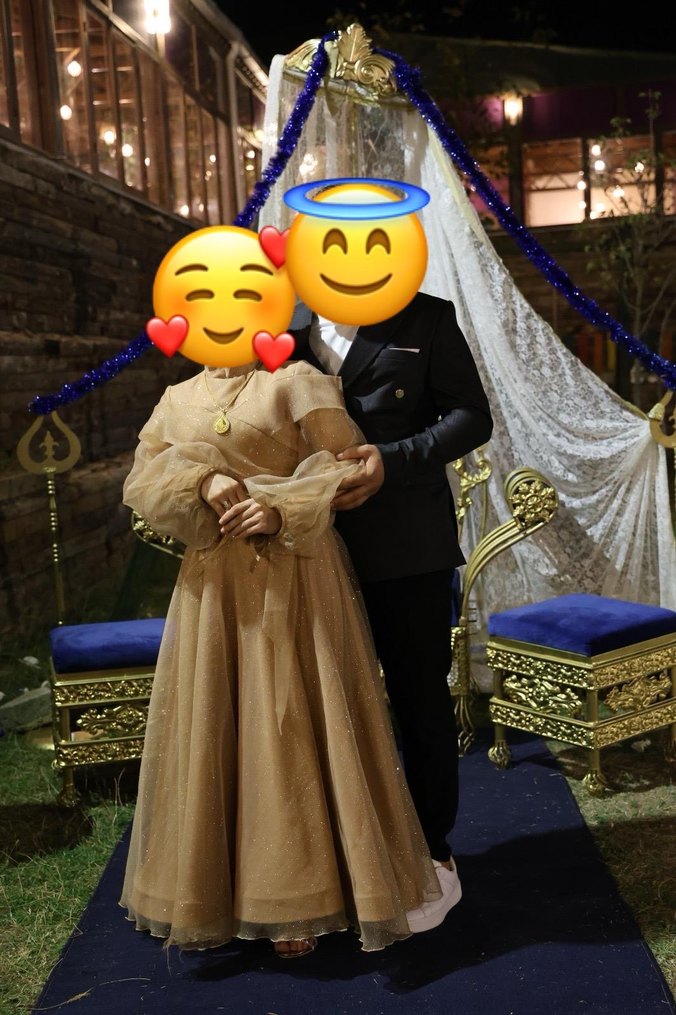 Bej Bohem Uzun Dökümlü Kadın Elbise - Görsel 3