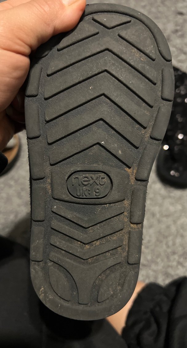 Kız Çocuk Gri Kürklü Sıcak Ev Terliği - Görsel 3