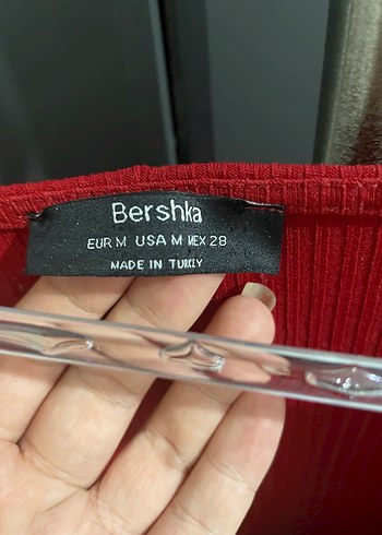 Kırmızı V Yakalı Pilili Kadın Tulum - Görsel 2