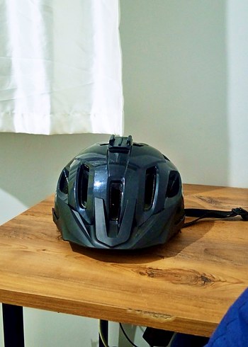 Siyah Rockrider Kemerli Motosiklet Kaskı - Görsel 2