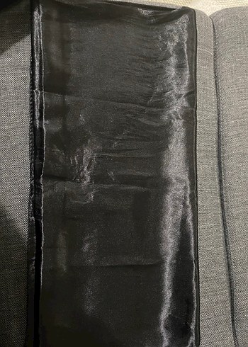 Siyah Eşarp/fular - Görsel 2