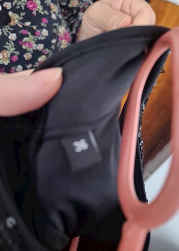 Siyah Parlak Mini Abiye Elbise - Görsel 3