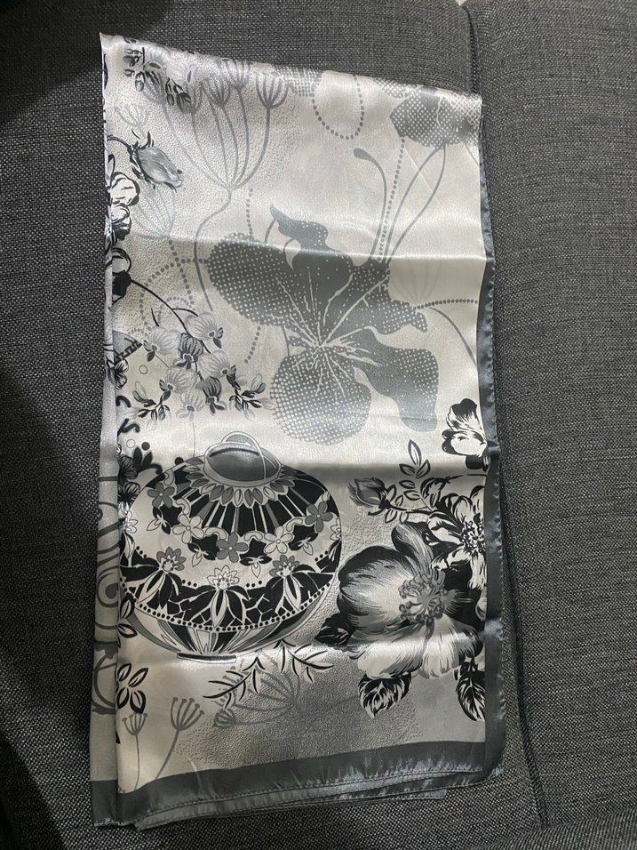 Saten Eşarp/ Fular - Görsel 2