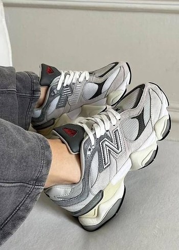 40 Beden gri Renk Orijinal New Balance 9060 Gri