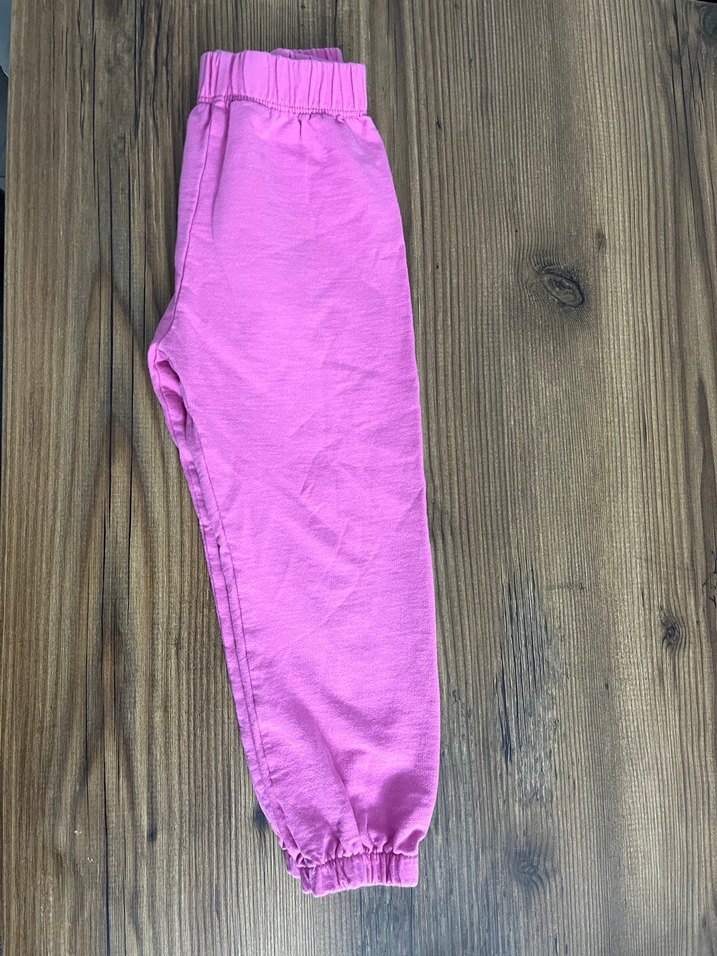 Kız Çocuk Pembe Rahat Eşofman Altı - Görsel 2