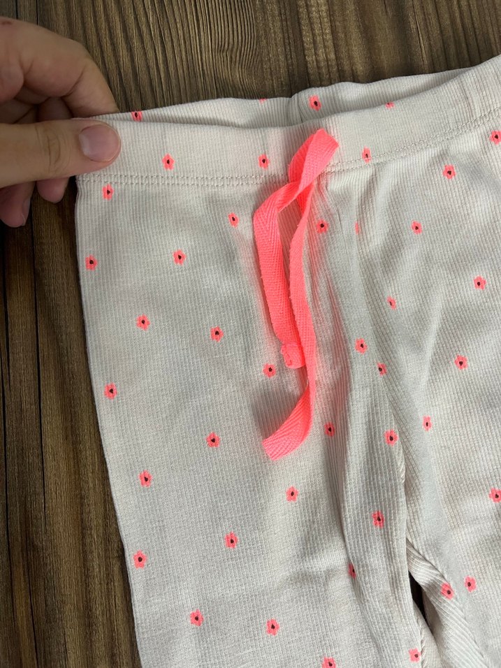 Beyaz Dantel Detaylı Kız Bebek Kısa Kollu Takım - Görsel 2