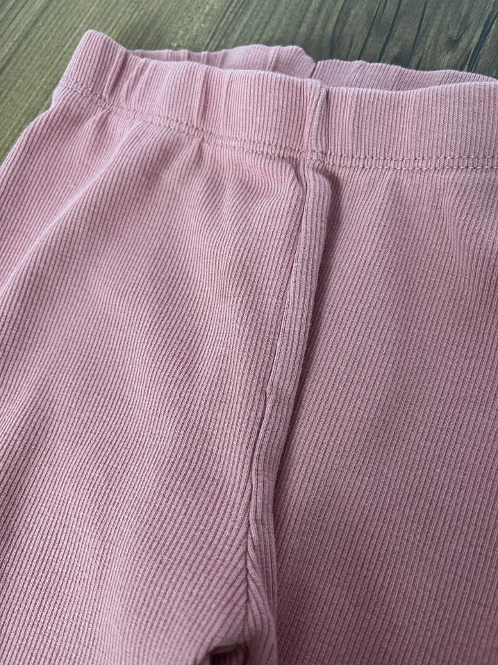 Kız Çocuk Pastel Mor Tayt - Görsel 3