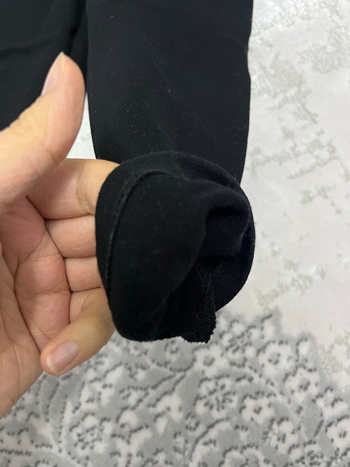 Siyah kışlık kız çocuk tayt Lcw - Görsel 2