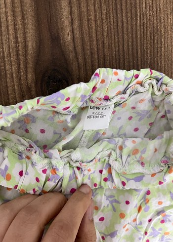 Bohem Tarzı Çok Renkli Bağcıklı Kız Pantolonu - Görsel 2