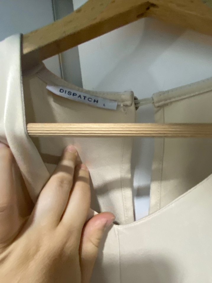 Bej Kadın  Uzun Tulum V-Yaka - Görsel 3