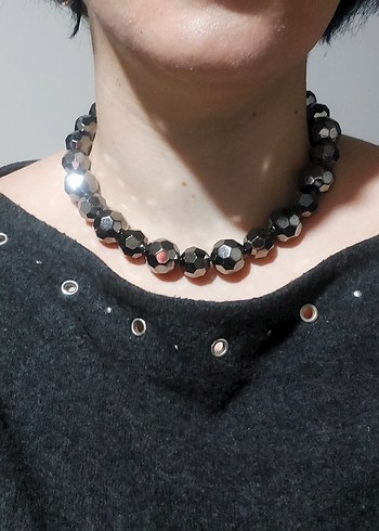 Mango Geometrik Kolye - Görsel 4