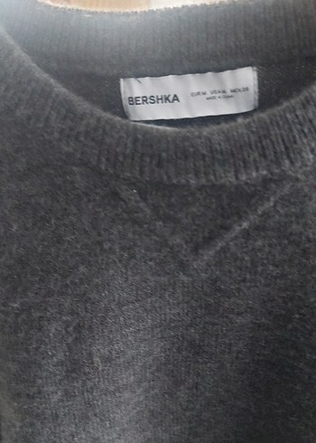 Gri Kadın Uzun Kollu Bershka Kazak - Görsel 3