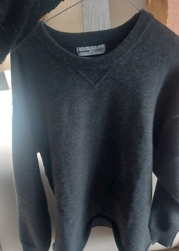 Gri Kadın Uzun Kollu Bershka Kazak - Görsel 2