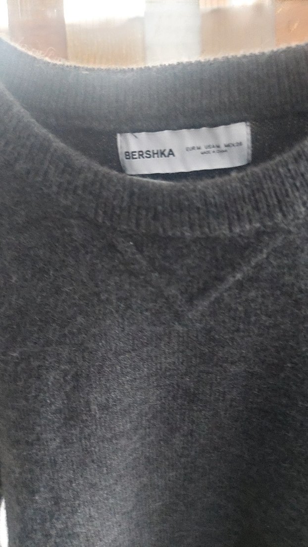 Gri Kadın Uzun Kollu Bershka Kazak - Görsel 3