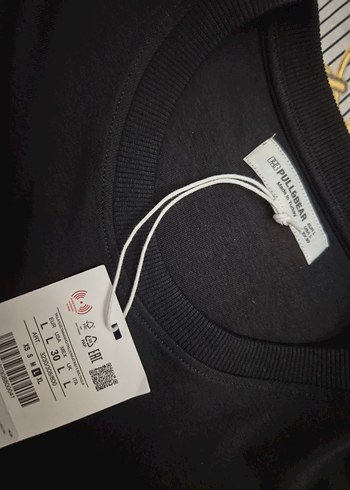 Pull&Bear Siyah Uzun Kollu Bluz - Görsel 4