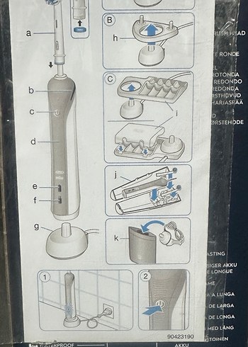 Oral-B Beyaz Diş Fırçası - Hassas Modlu - Görsel 2