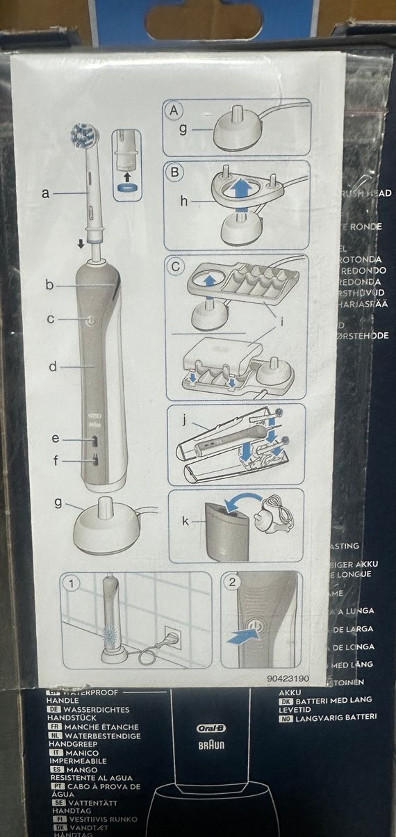 Oral-B Beyaz Diş Fırçası - Hassas Modlu - Görsel 2