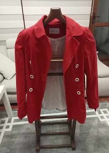 parantez ince trençkot - Görsel 2