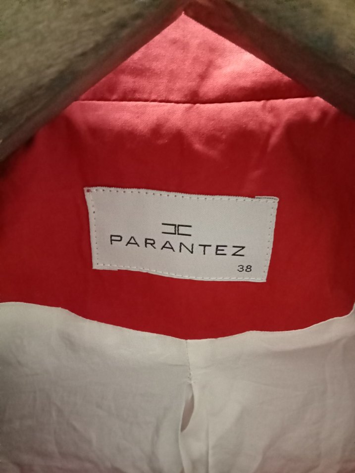 parantez ince trençkot - Görsel 4