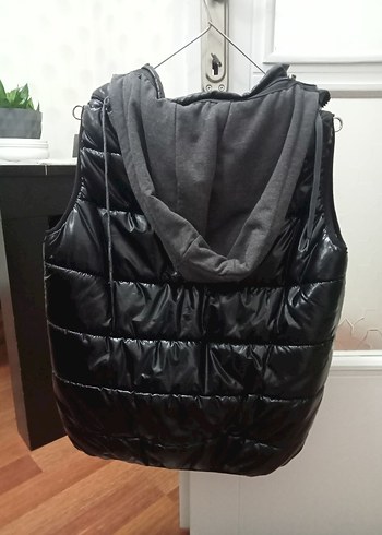 siyah unisex şişme yelek - Görsel 3