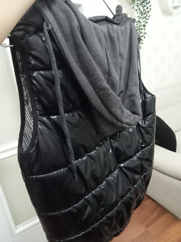 siyah unisex şişme yelek - Görsel 5