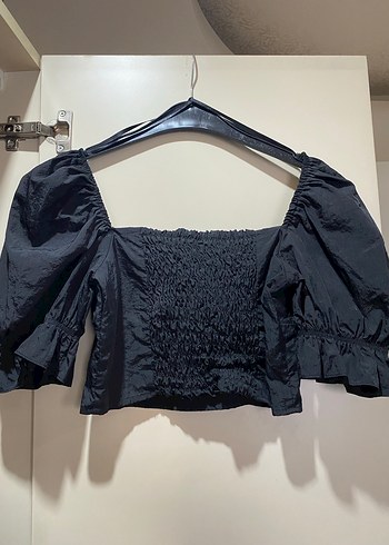 Siyah Gotik Mini Bluz - Görsel 2