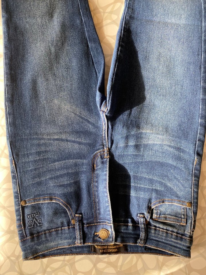 Kadın Lacivert Normal Boy Denim Pantolon - Görsel 2