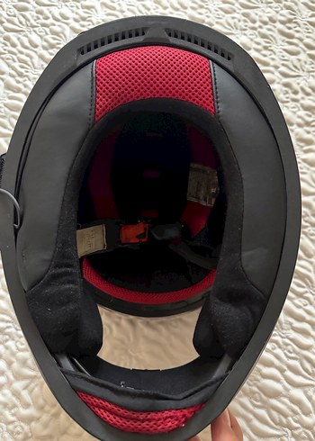 Siyah Biker Kask - Görsel 5