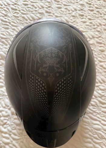 Siyah Biker Kask - Görsel 3