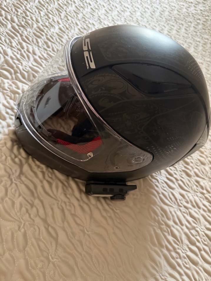 Siyah Biker Kask - Görsel 2