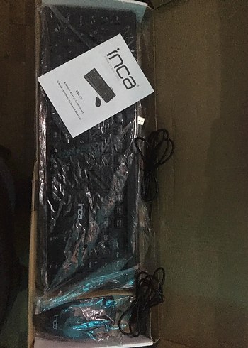 Inca Siyah Kablolu Klavye - Görsel 3