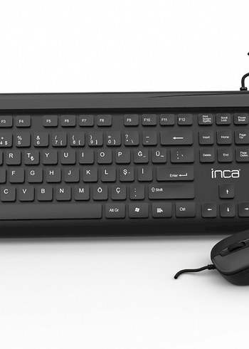 Inca Siyah Kablolu Klavye - Görsel 7