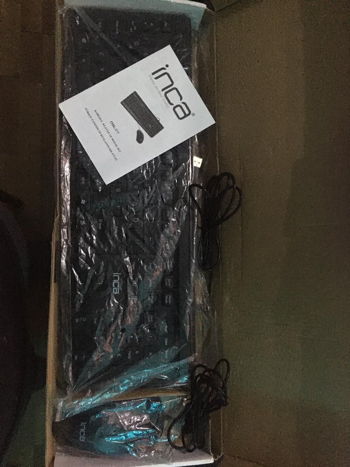 Inca Siyah Kablolu Klavye - Görsel 3