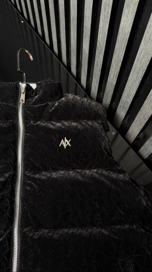 Fermuarlı Siyah Erkek Yelek-Siyah  Şişme Yelek  Şık & Spor - Görsel 2