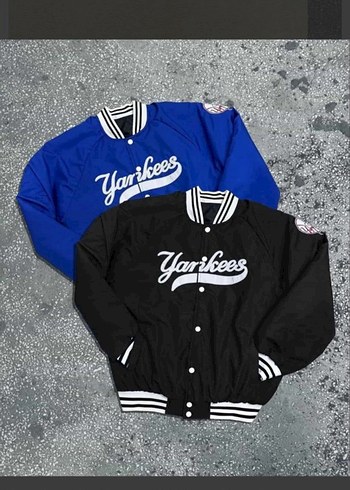 Yankees Dolumlu Bomber Ceket - Görsel 2