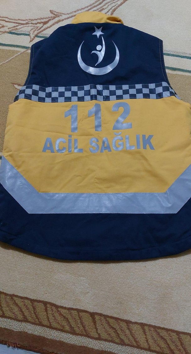 112 acil sağlık kışlık yelek - Görsel 2