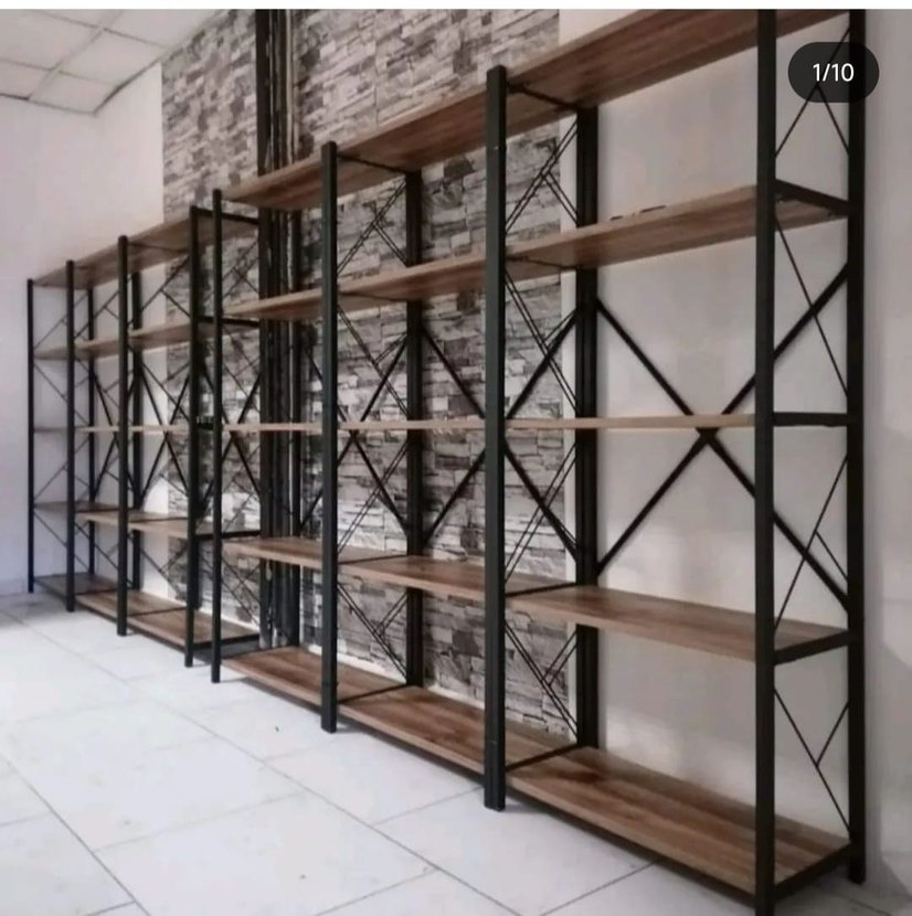 Koyu Kahverengi Çocuk Rafı 180~90cm - Görsel 4