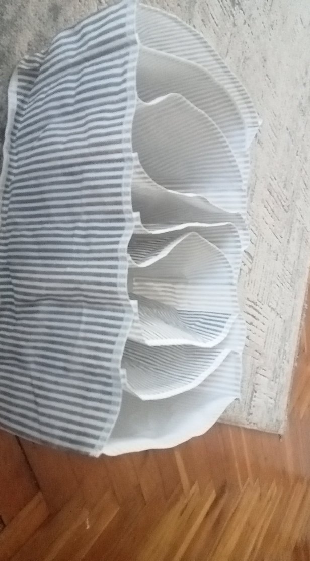 Beyaz Çok Gözlü Dolap Düzenleyici ve çizgili 
2 adet - Görsel 3