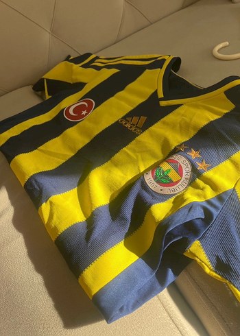 Kadın-Erkek Sarı Lacivert Fenerbahçe Forması - Görsel 5