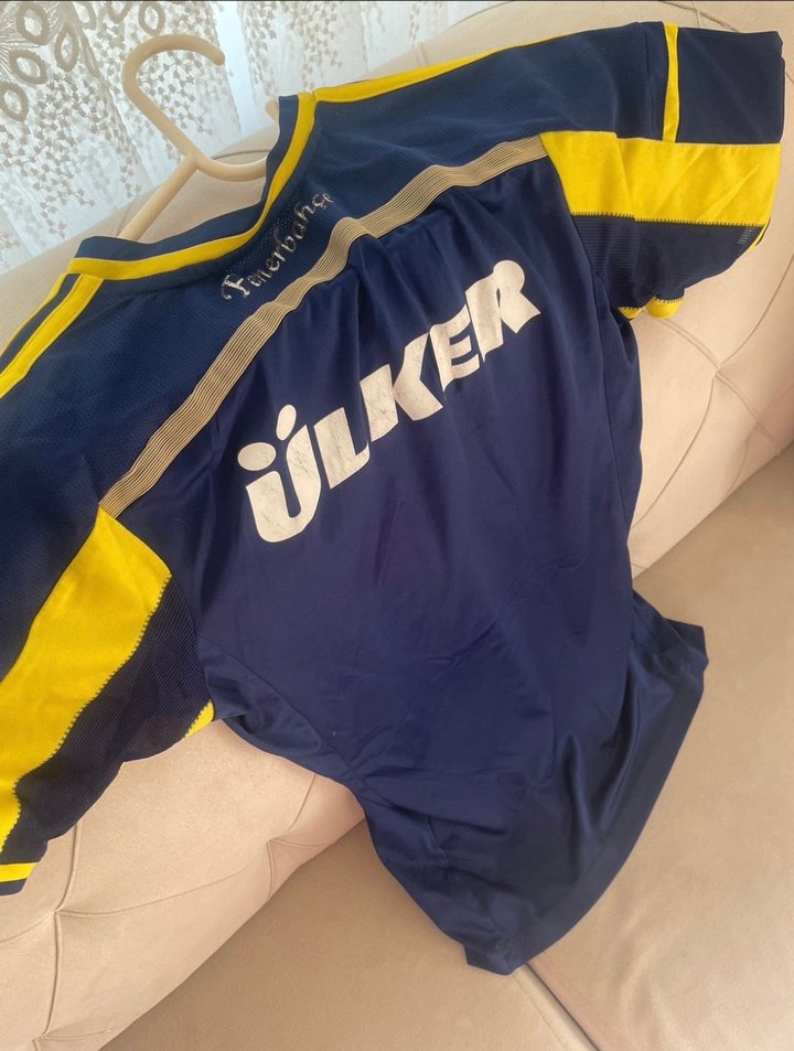 Kadın-Erkek Sarı Lacivert Fenerbahçe Forması - Görsel 2