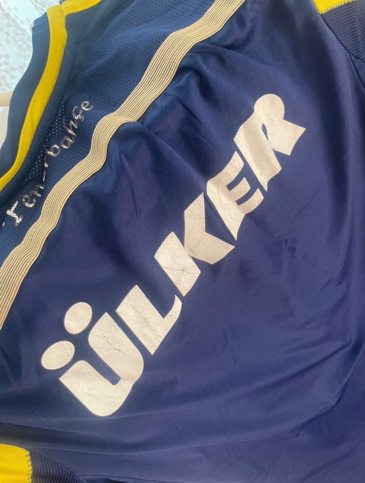 Kadın-Erkek Sarı Lacivert Fenerbahçe Forması - Görsel 4