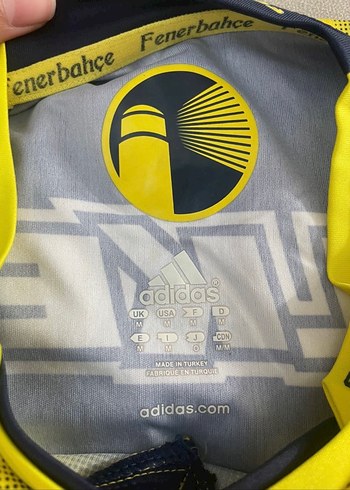 Sarı Siyah Baskılı Erkek-Kadın Spor Jersey Fenerbahçe Forma - Görsel 4